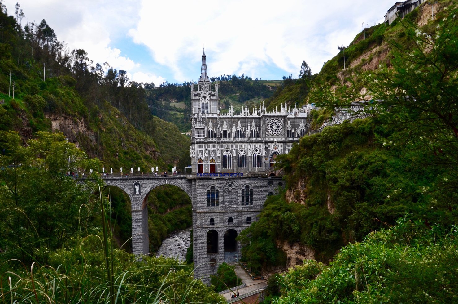 Las Lajas Church in Ipiales, Nariño, Colombia